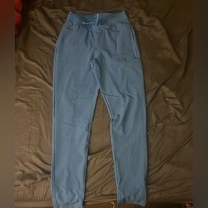 Slim royal blue scrubs